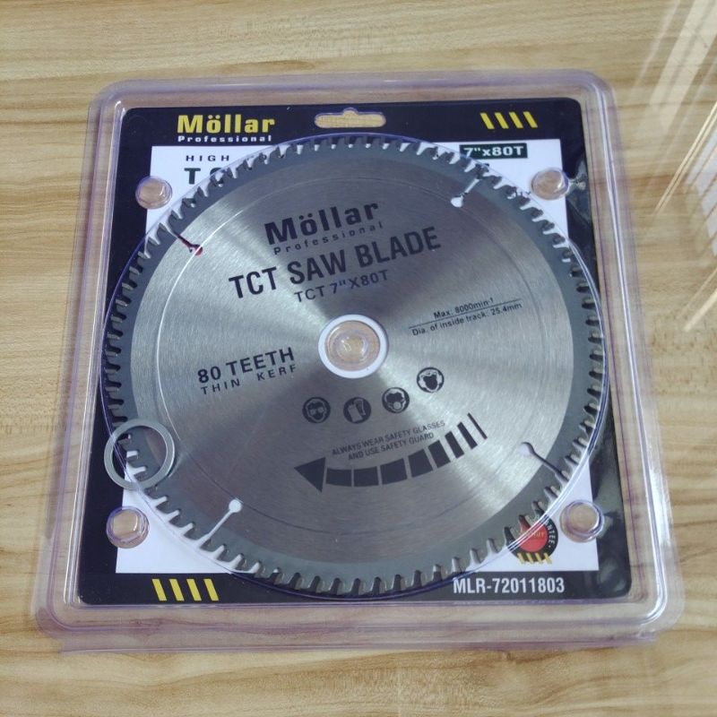 multicutter 7&quot;x80T Mollar/ pisau potong aluminium 7&quot;x80T mollar