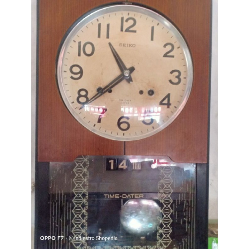 Jam Bandul Antik Jadul Seiko Asli Made In Japan