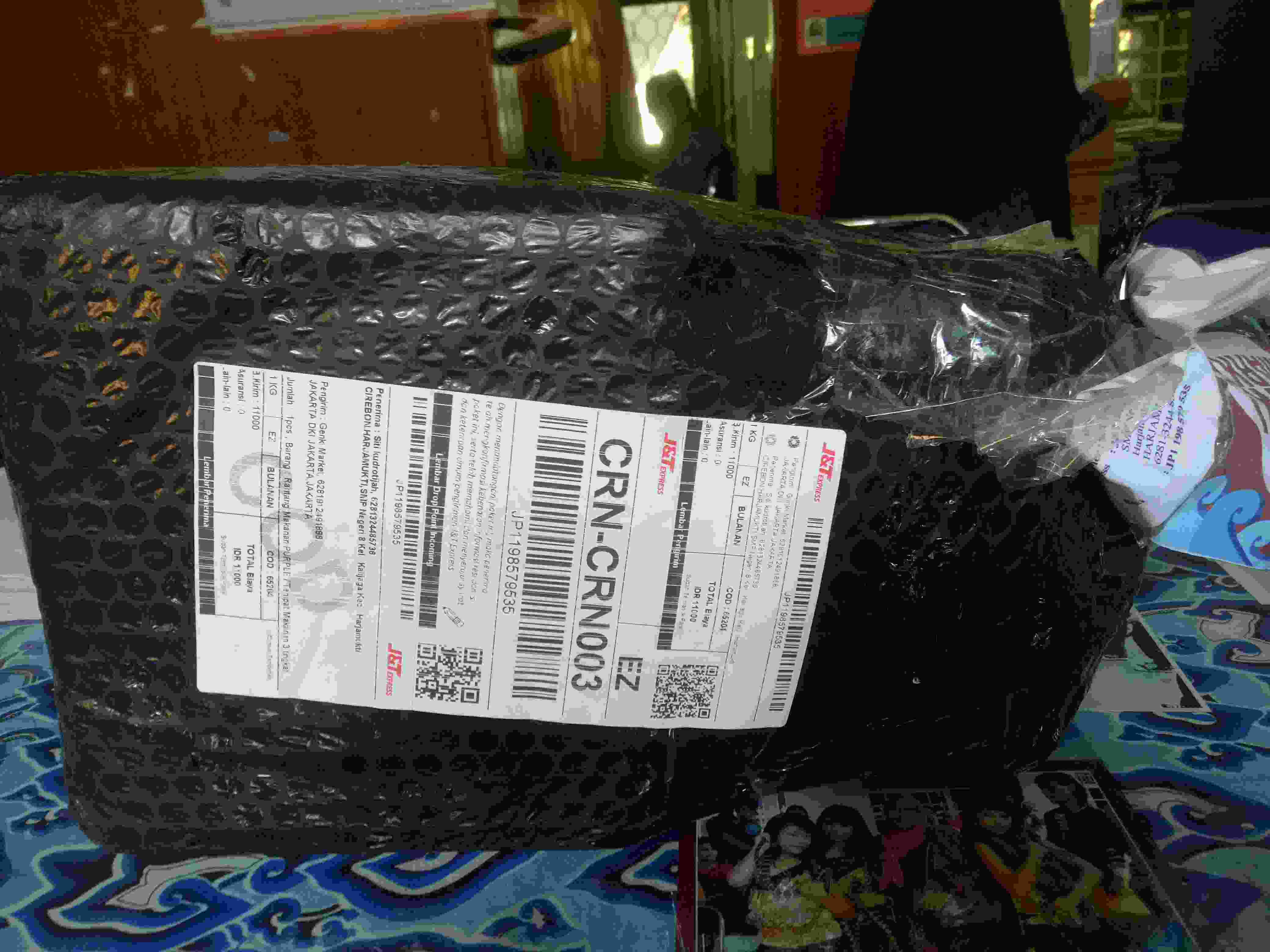 Rantang Makanan Purple / Tempat Makanan 3 Tingkat Gr3in1 - Tempat Bekal Makanan