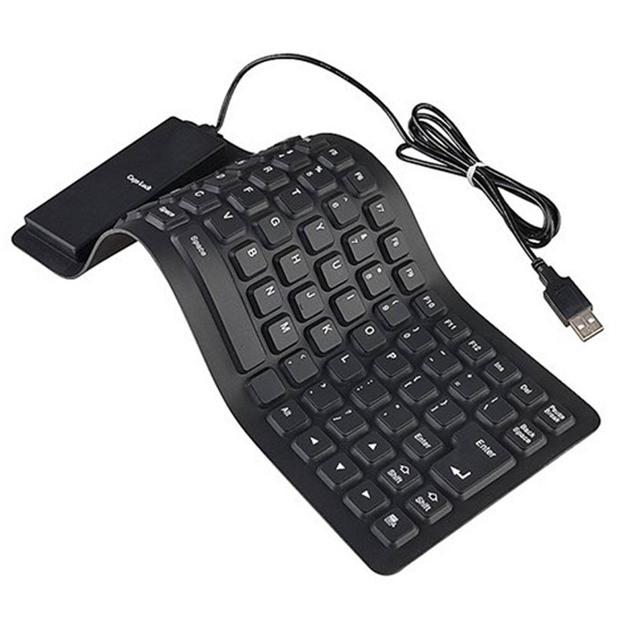 Keyboard USB Flexible Silicone