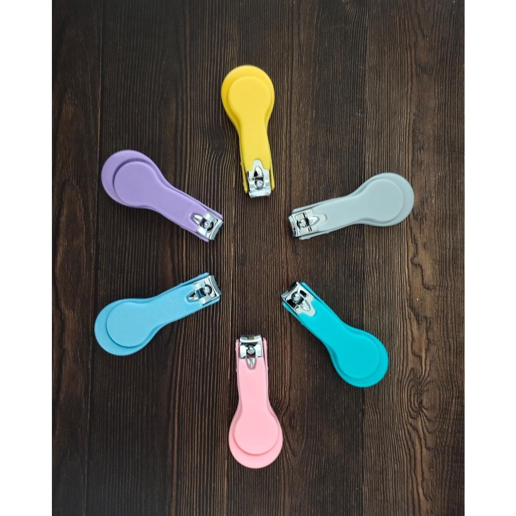 Gunting Kuku Bayi Design Sangat Imut Aman dan Safety Tanpa Tutup / Baby Nail Clipper Import