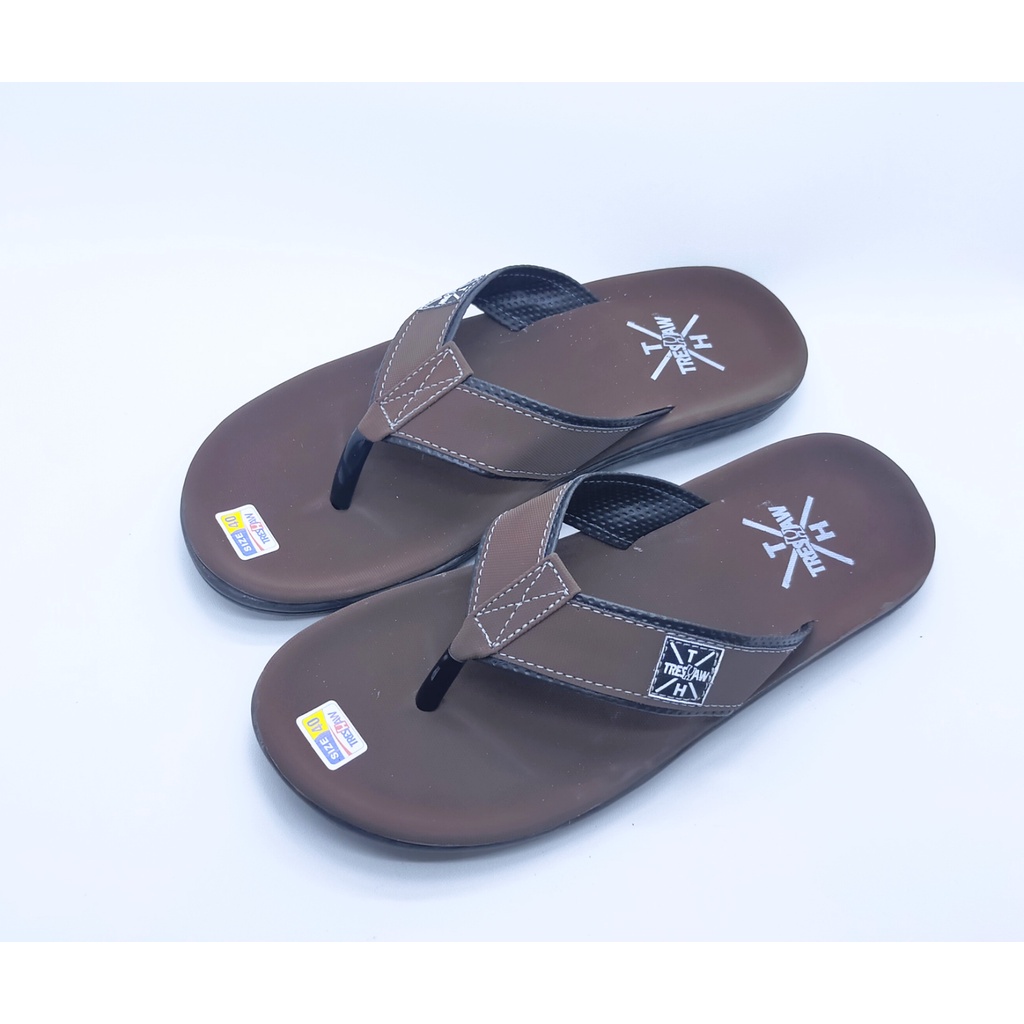 Sandal Jepit Pria Treshaw Terbaru Berkualitas | Sandal Ori | Sandal Kekinian