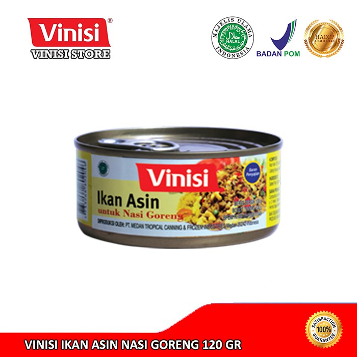 

Vinisi Ikan Asin Nasi Goreng 120 Gr