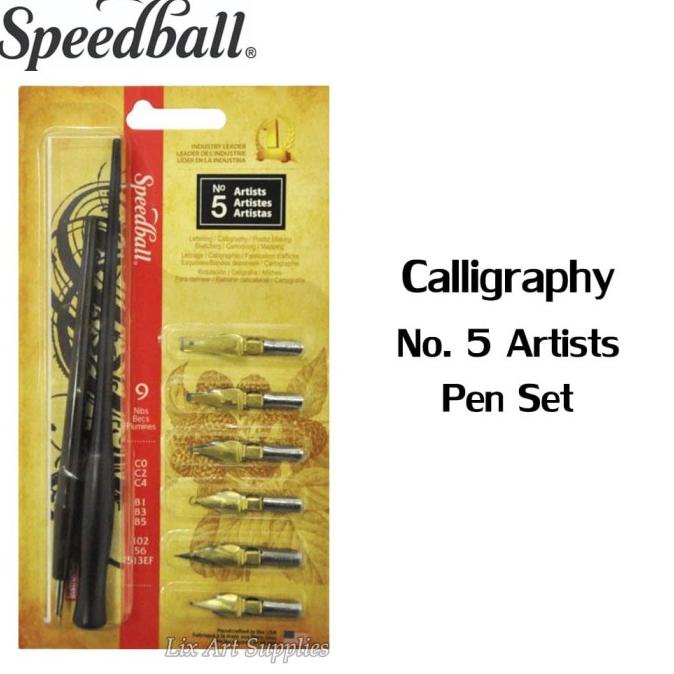 

[[COD]] Speedball Calligraphy No. 5 Artists Pen Set TERBAIK Kode 690