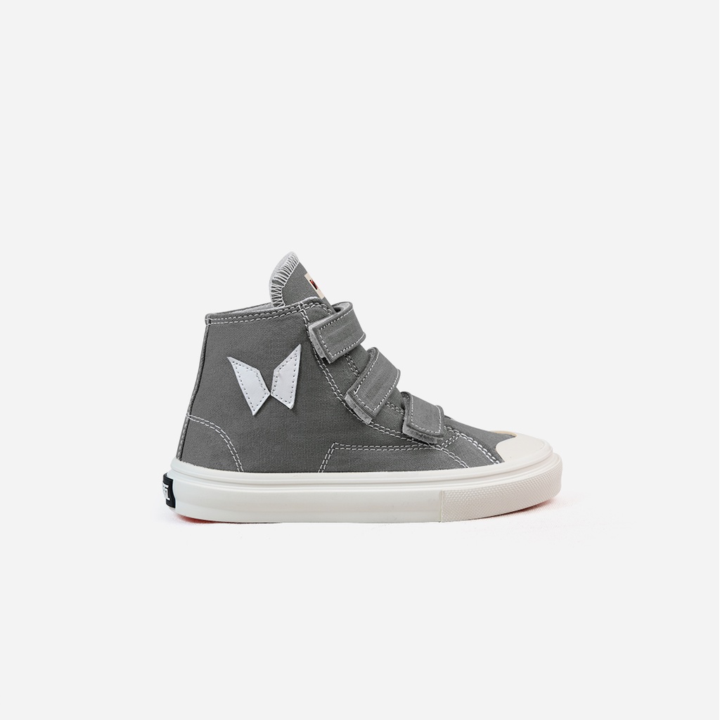 WINSKETZ - Sepatu Anak-anak Laki-laki Perempuan Sekolah Casual Original Premium - Vivor High Grey