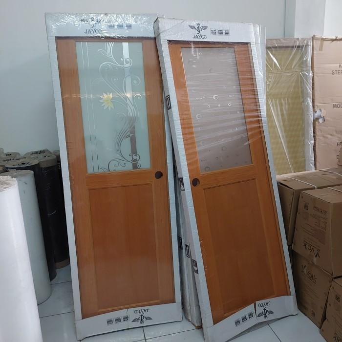 PINTU KAMAR MANDI UPVC-PINTU KAMAR MANDI KACA SIAP PASANG