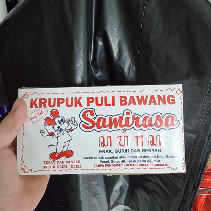 NEW Krupuk Puli Bawang Samirasa Mentah