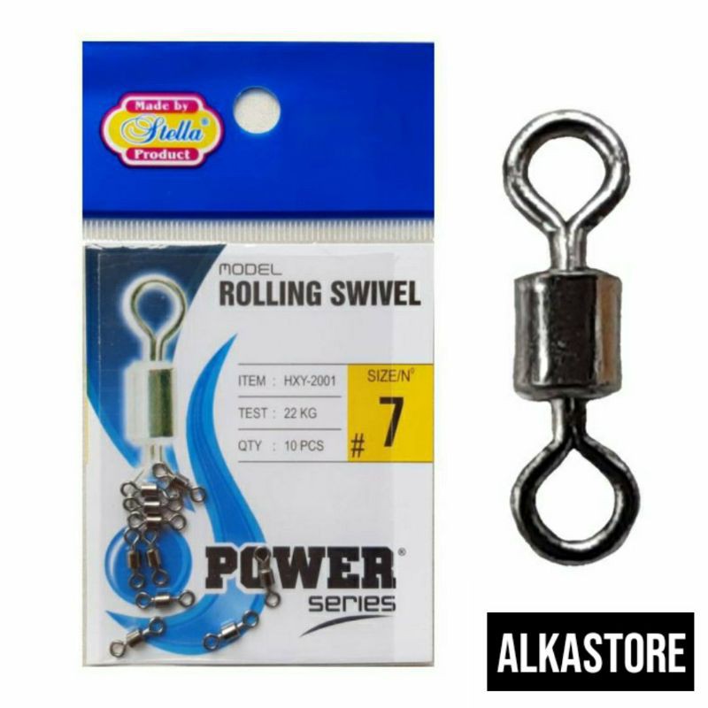 Rolling Swivel Pancing Kuat Anti Karat