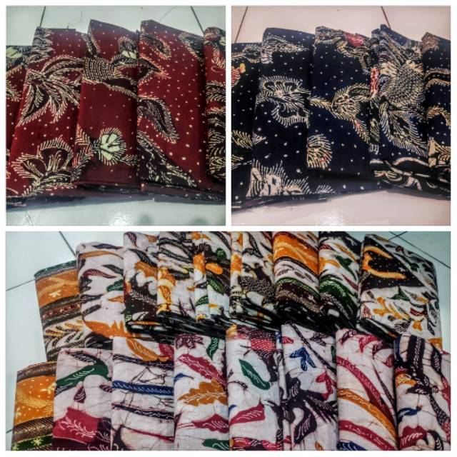 SARUNG/BAHAN/KAIN BATIK TULIS MADURA ASLI BANGKALAN