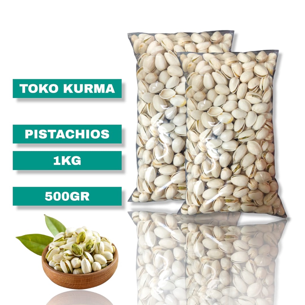 

Kacang pistacios /pistachios / fustuk 1kg