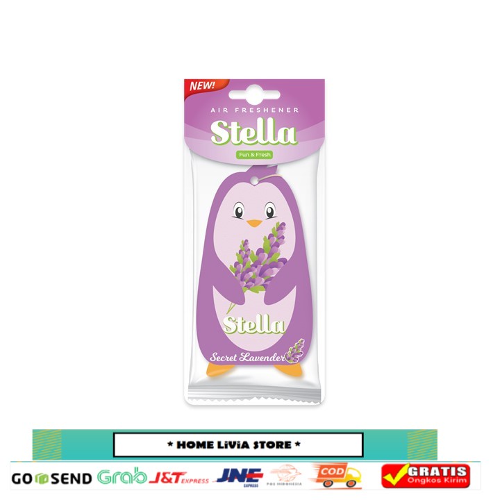 Stella Fun N Fresh Pengharum Mobil  Lavender