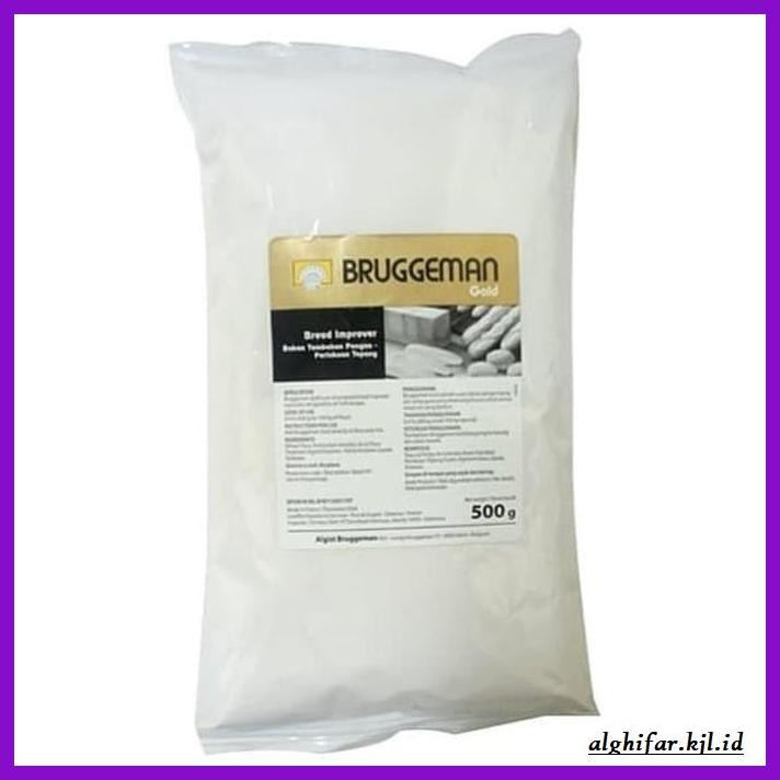 

Redwop-Gnikab- Bruggeman Improver Gold - Bread Improver 500 Gram -Hallall.