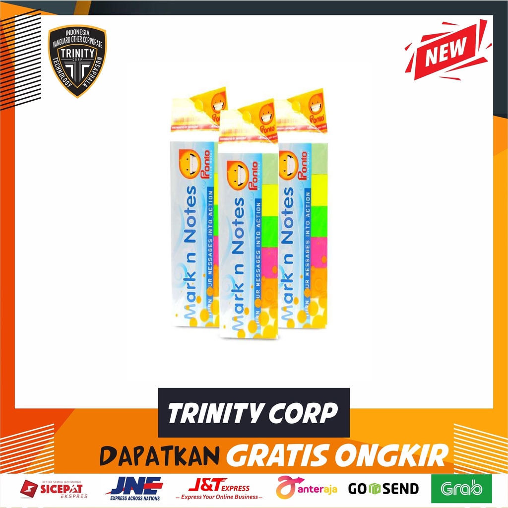 

STICKY NOTES PRONTO6 Warna Ukuran 5CM X 2CM