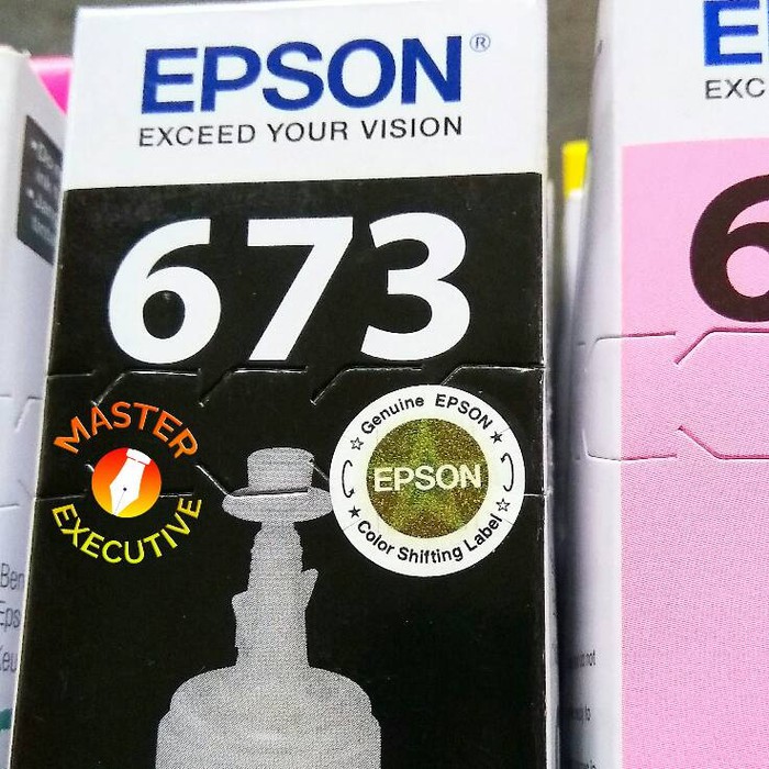 Epson Genuine / Tinta Asli L800 / L805 / L850 / L1800 T673 673