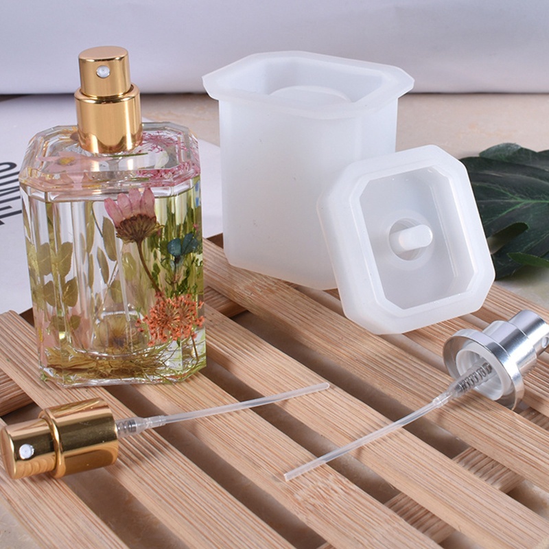 Siy Cetakan Silikon Bentuk Botol Pump 3D Untuk Parfum Hand Sanitizer