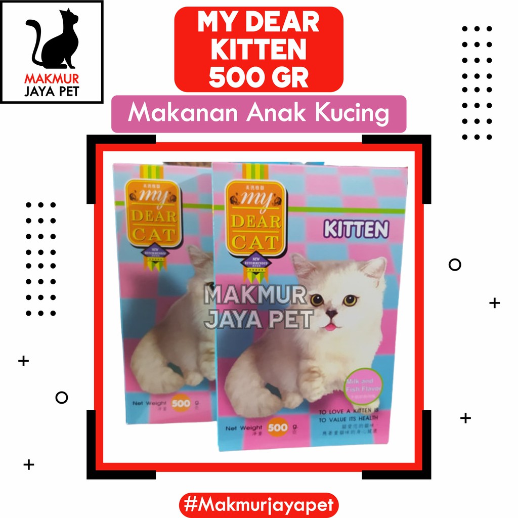 My dear cat kitten 500gr | Makanan kucing my dear cat 500 gr