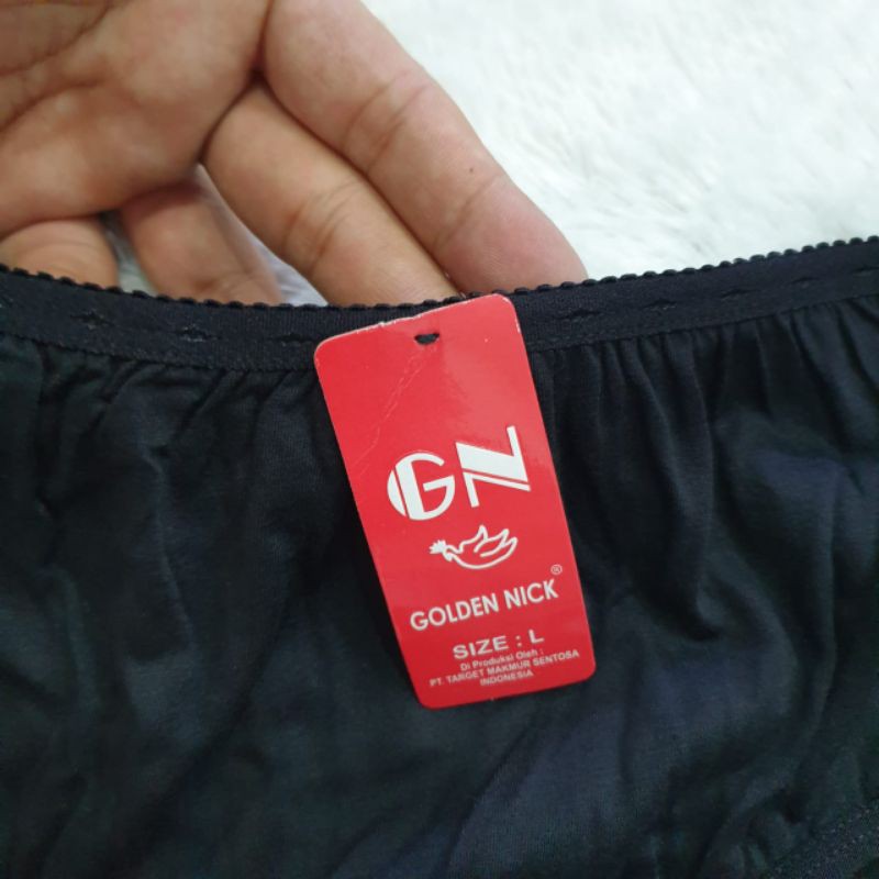 Cd Khusus Hitam Golden Nick 937 | Celana Dalam Wanita Khusus Hitam | Cd GN 937 Hitam