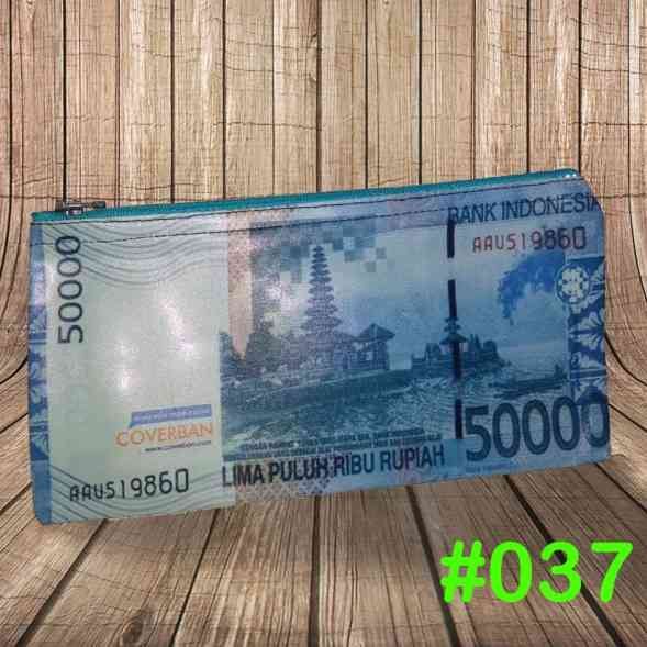 

Tempat pensil Uang 50.000 Lima Puluh Ribu Pencil Case Pouch Wadah Kosmetik Uang Kostak