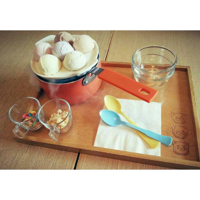 PREMIX ICE CREAM 200GR - BUBUK ES KRIM COKLAT DURIAN COCONUT MINT HARD SOFT MESIN MIXER INSTANT LEMBUT