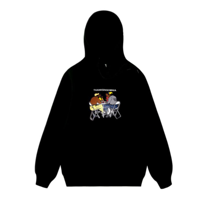 [ GESER FOTO ] Jaket hoodie jumper THXNSMN / THANKSINSOMNIA