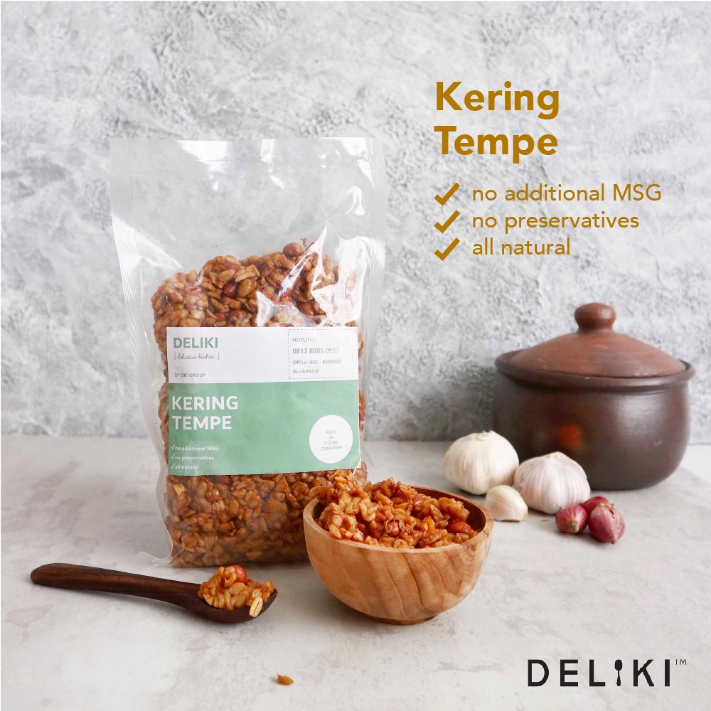 

DELIKI Kering Tempe No MSG