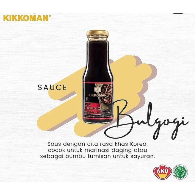 kikkoman Saos Gochujang Soy Sauce Bulgogi Teriyaki Yakiniku