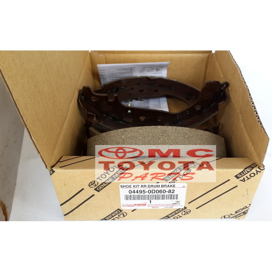 Brake Shoe Kampas Rem Belakang Vios Yaris Limo 04495-0D060-82