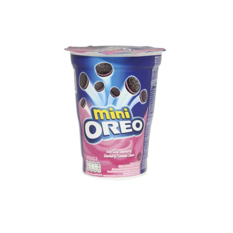 

OREO Mini Strawberry 61.3gr (Cup)