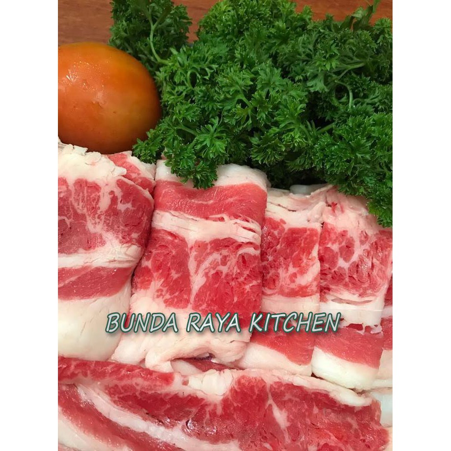 

PROMO Daging Sapi Short Plate(US) Sliced Beef / Yoshinoya Beef pack 500gr