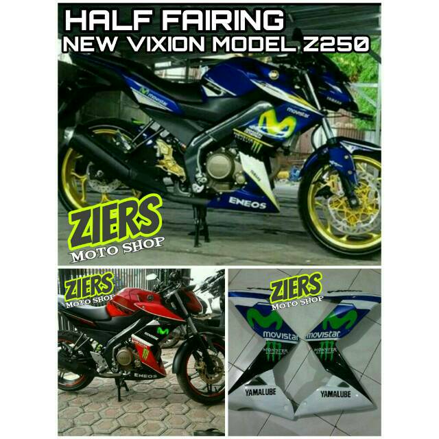 Half fairing new vixion model z250