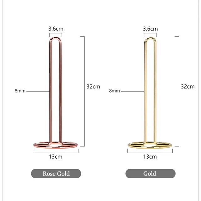 Tempat Tisu Dapur / Paper Towel Holder / Holder Tissue Dapur Estetik
