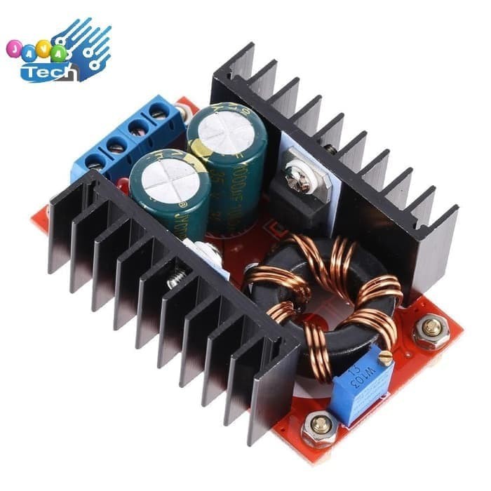 Modul Step Up 150W Boost Converter DC-DC 10-32V to 12-35V Module