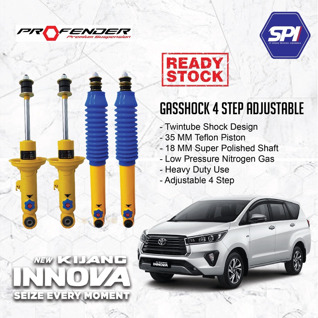 Jual Profender Gas Shock Adjustable Step Innova Shopee Indonesia