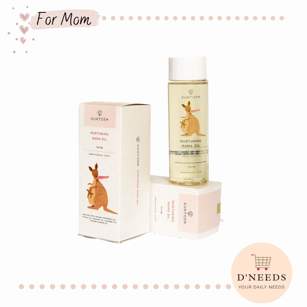 Kuntoem Nurturing Mama Oil 100ml/ minyak untuk stretchmark