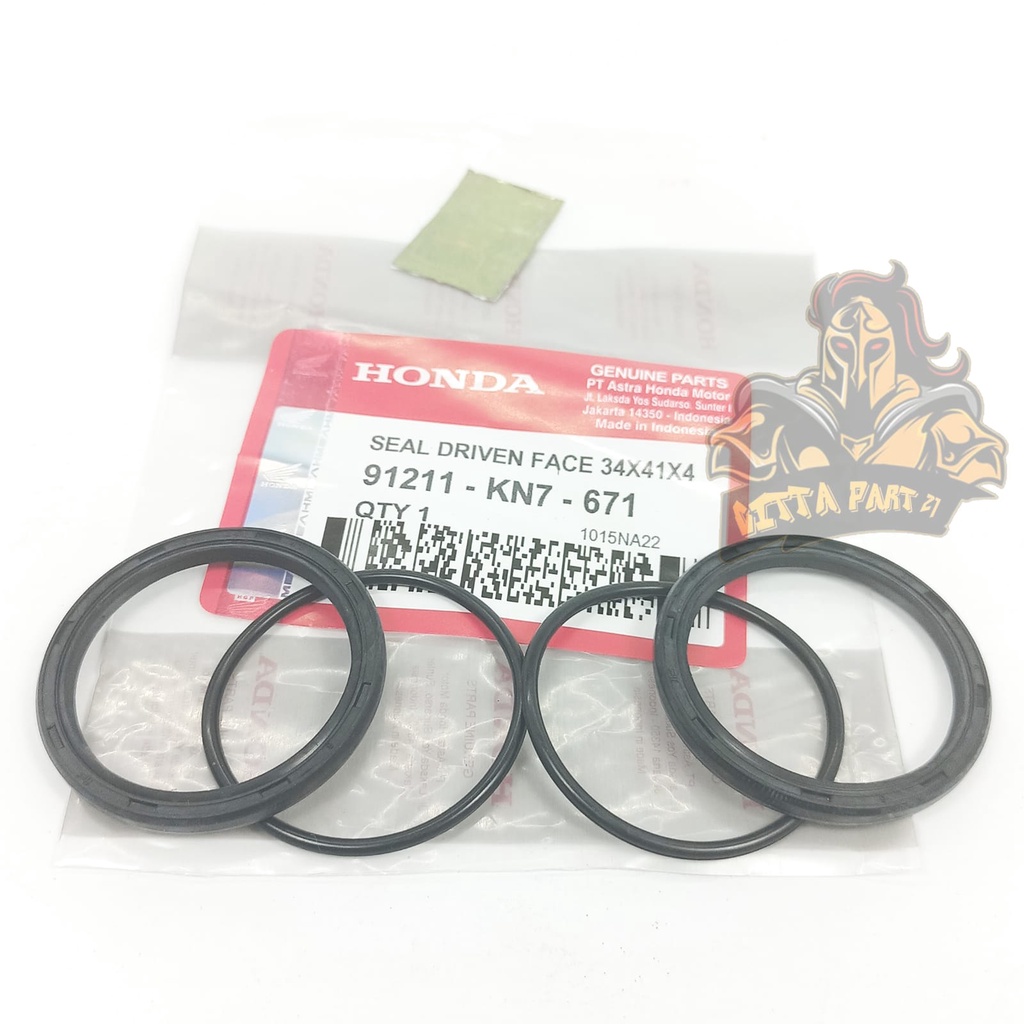 SEAL ORING SET PULLY HONDA KN7 KUALITAS ASLI ORIGINAL HONDA AHM PRESISI BAHAN BERKUALITAS KARET LENTUR TIDAK MUDAH KERAS TIDAK MUDAH MELAR TIDAK MUDAH PUTUS DAN DIJAMIN AWET VARIO KARBU VARIO 125 BEAT STREET BEAT SPORTY SPACY