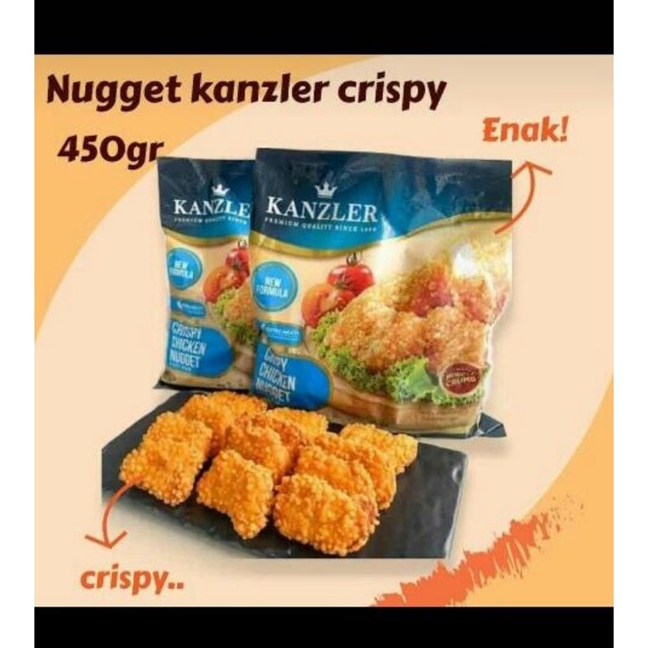 

Kanzler Nugget crispy 450gr