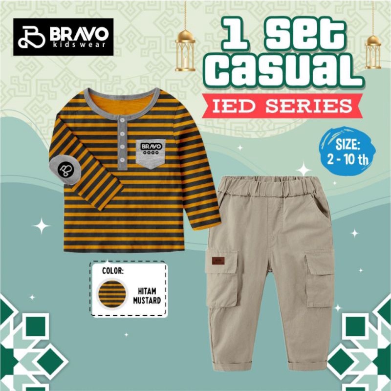 One Set Casual Ied Series by Bravo kidswear 4T