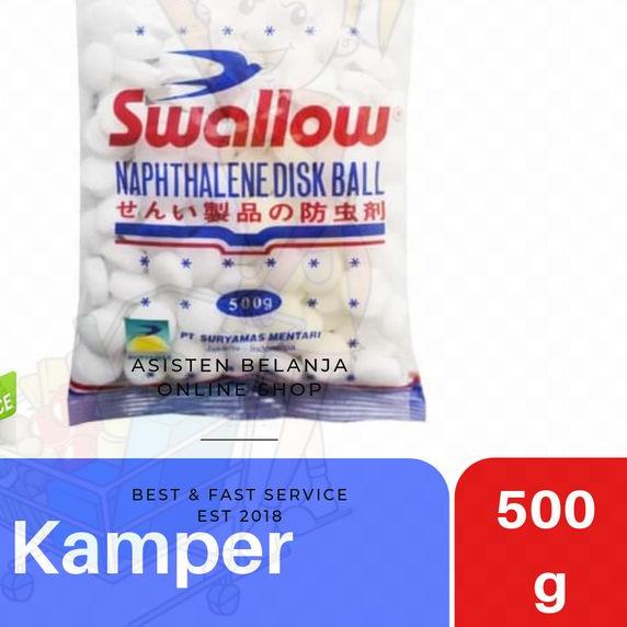 ◄ SWALLOW Naphthalene Ball 500gr Kamper Kecil Kapur Barus Anti Ngengat ♀