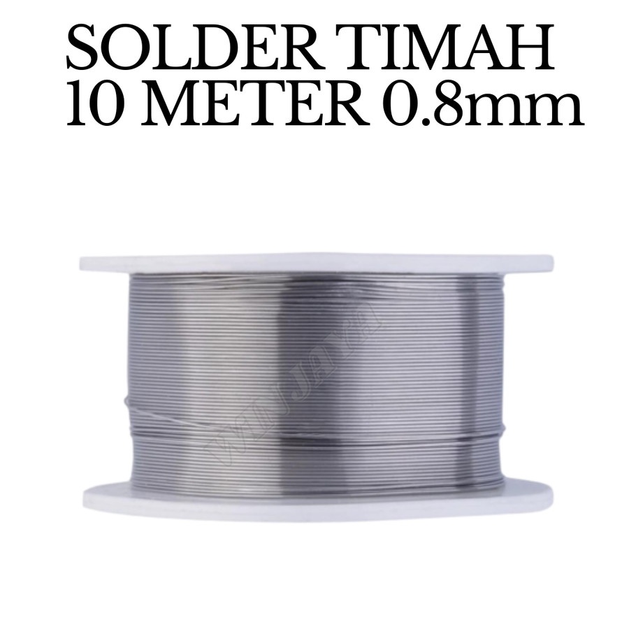 TIMAH SOLDER 0.8 MM ALLOY 60/40 PANJANG 10 METER