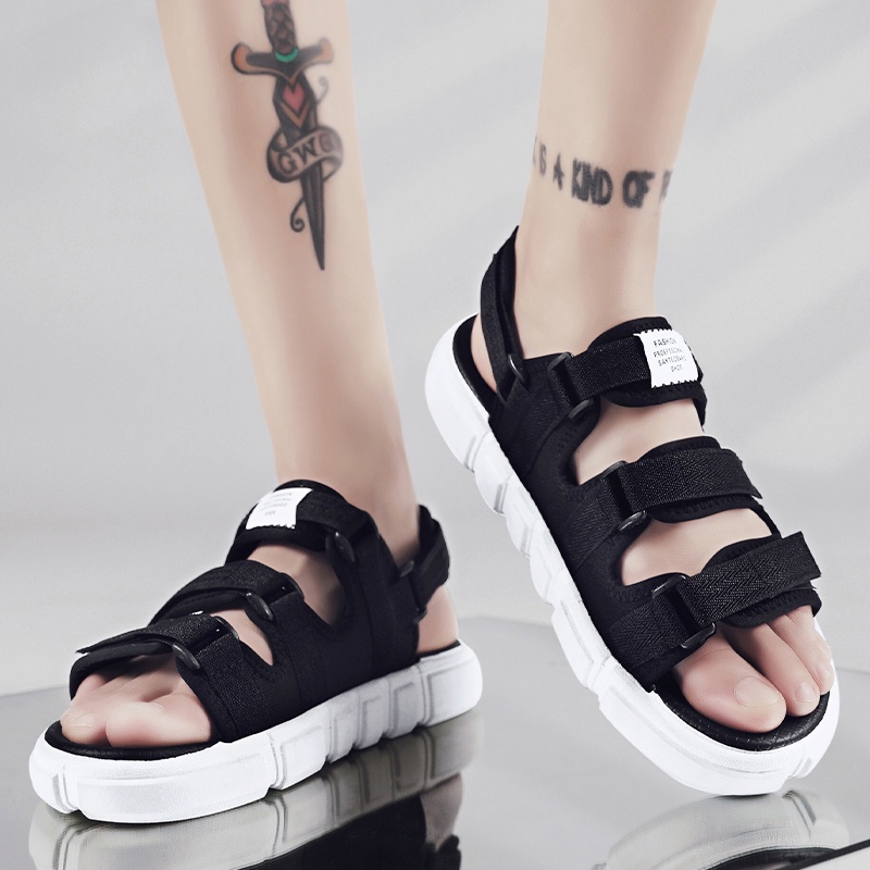 [100% Ori  &amp; COD]Sendal Pria - Tali Tumit Bisa Dilepas - Sandal Pria Sandal Gunung Pria Sendal Pria Casual Sendal Pria kekinian Sendal Gunung Sendal Gunung Pria Casual Sendal Furry Pria Sandal gunung import Sendal laki laki dewasa Size39~46