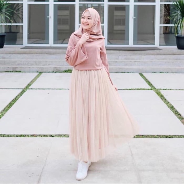 ROK TUTU TILE PREMIUM MAXY BAWAHAN ROK MURAH