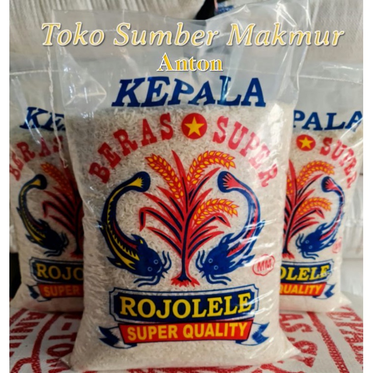 

Beras Putih Pulen Cap ROJOLELE 5KG