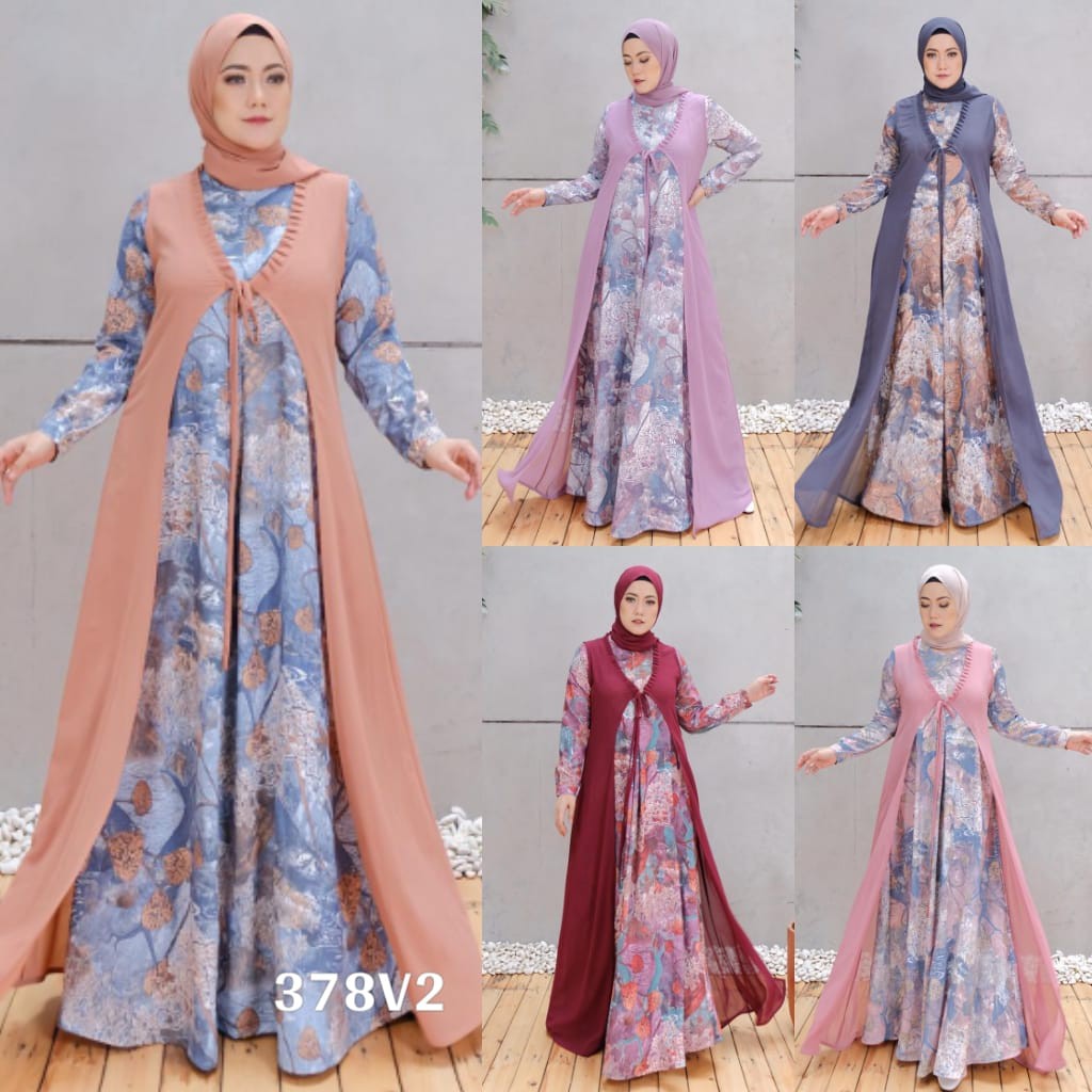 Gamis 378V2  Original by LULLA LOOKS