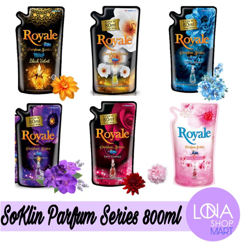 Jual Soklin Royale Parfum Series 800ml So Klin Winter Breeze Starry