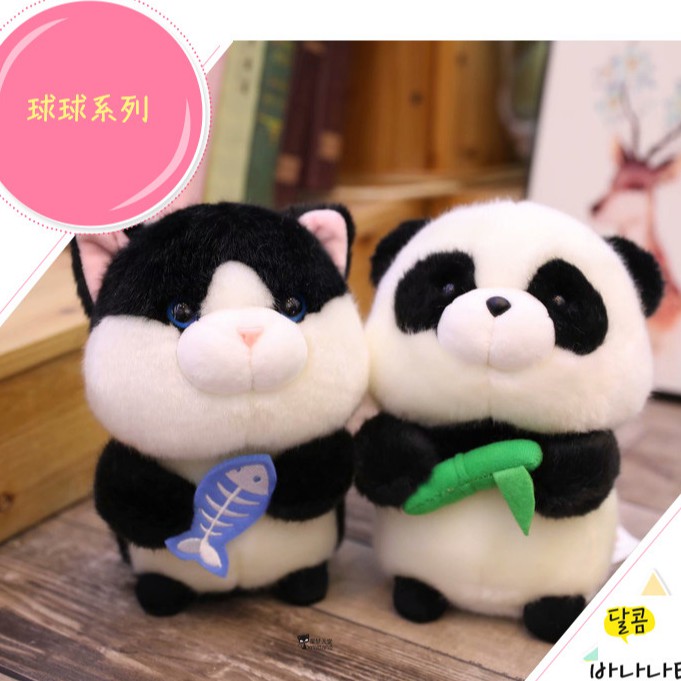 Boneka Panda Penguin Bahan halus import