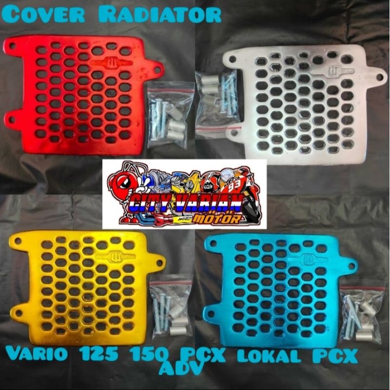 Cover Radiator Cnc Tutup Radiator Vario 125 150 PCX Lokal ADV Cover Radiator Alumunium CNC