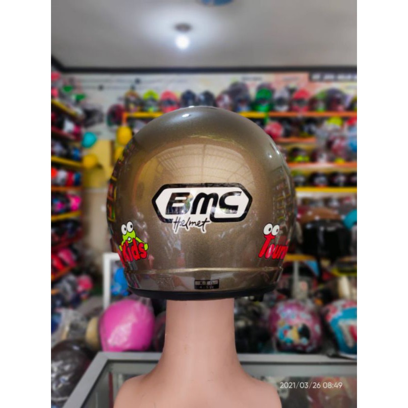 HELM BMC ANAK JUNIOR GRANITO DARI USIA 4TH KEATAS