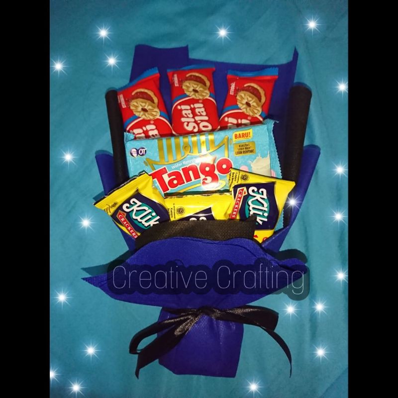 

(TERMURAH) BUCKET SNACK / Bucket Makanan / Kado Wisuda