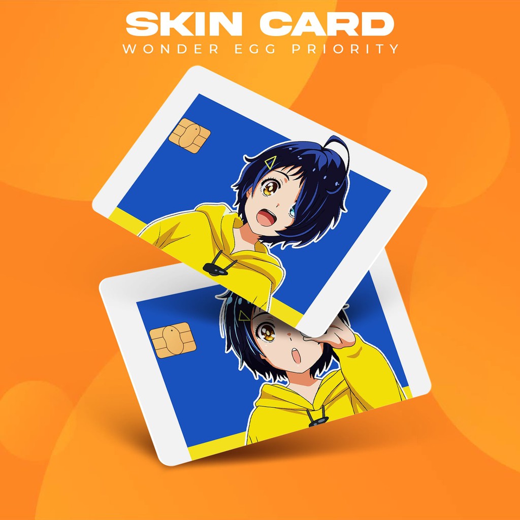 [BM Skin Card] Wonder Egg Priority ||  Garskin | Cover ATM / E - Money / Flazz - Anti Air