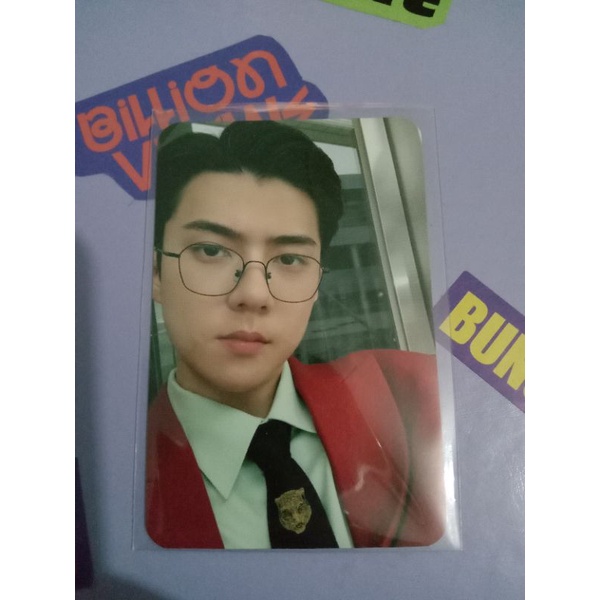 [BOOKED] PHOTOCARD PC SEHUN JASMER WAL EXO SC OFFICIAL